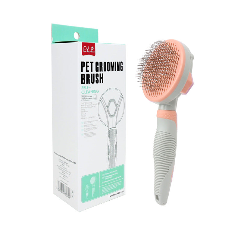 Self - Cleaning Pet Grooming Brush