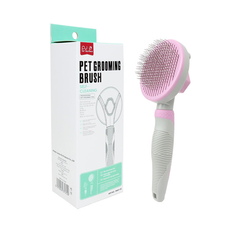 Self - Cleaning Pet Grooming Brush