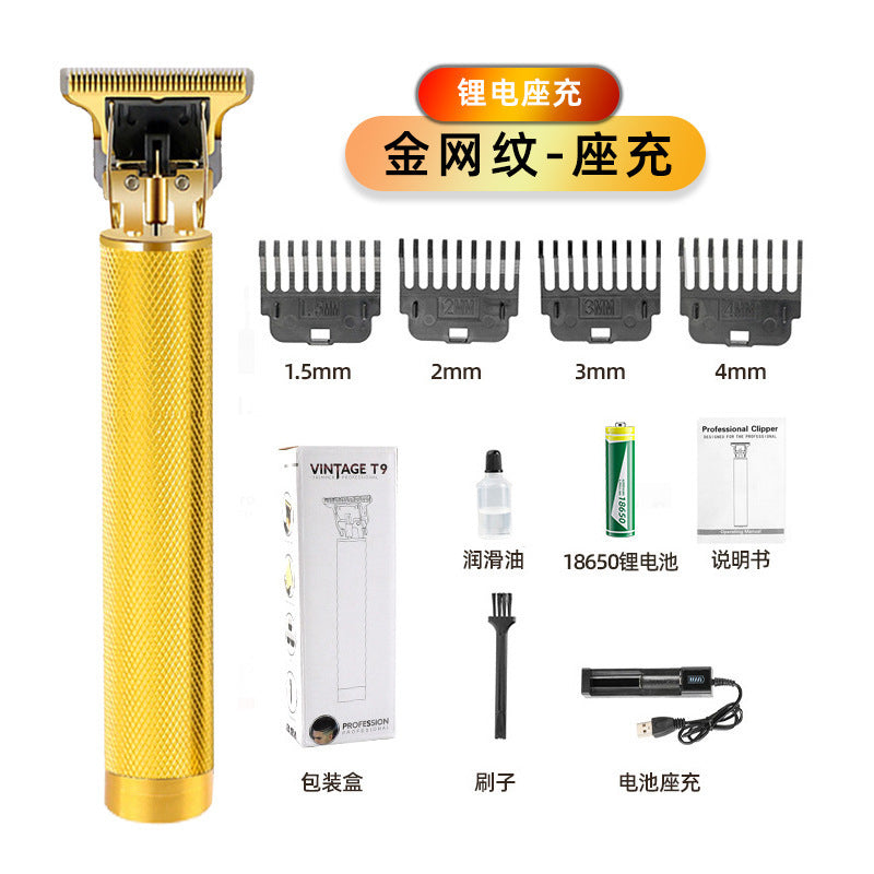 Professional Cordless Hair Clipper – Rechargeable Hair & Beard Trimmer