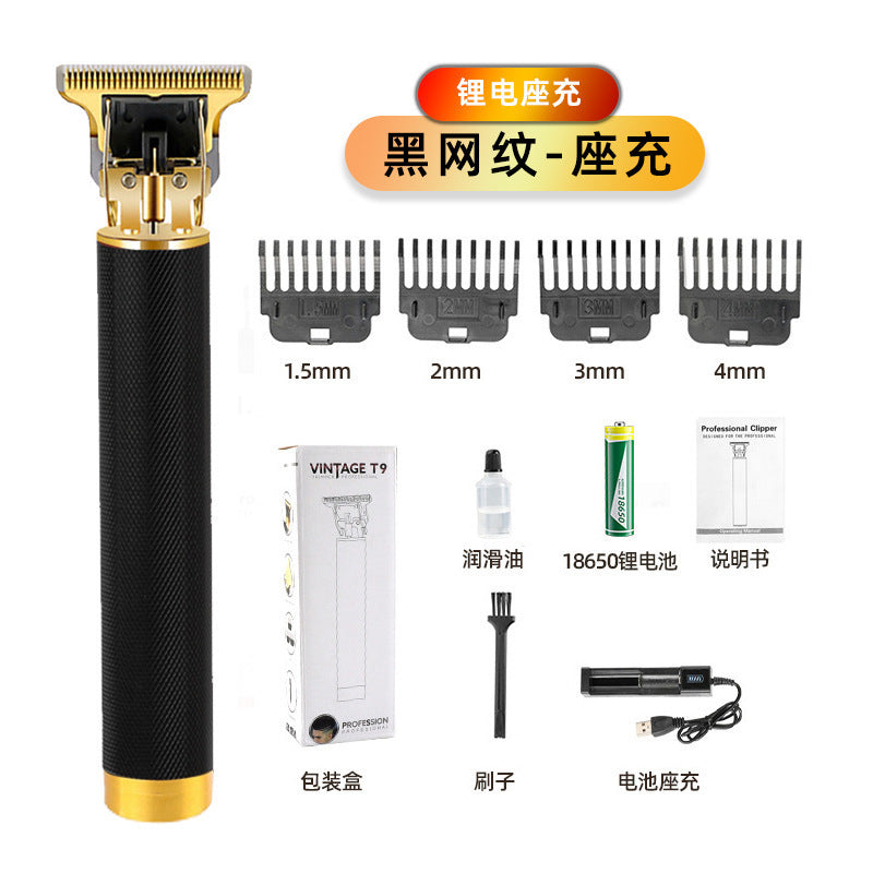 Professional Cordless Hair Clipper – Rechargeable Hair & Beard Trimmer