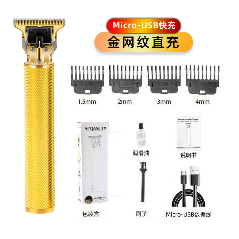 Professional Cordless Hair Clipper – Rechargeable Hair & Beard Trimmer